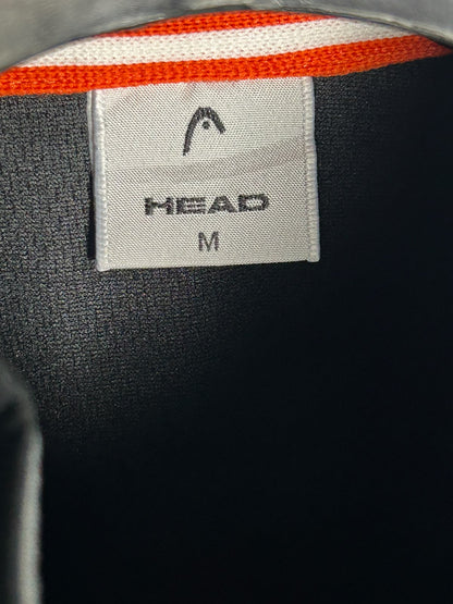Head Half Zip Mock Neck Black - Medium