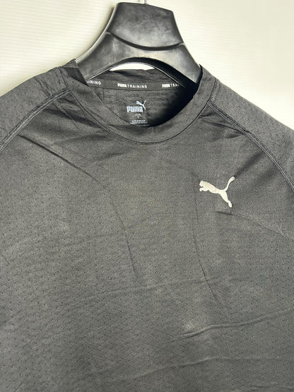 Puma Black Round Neck - Small