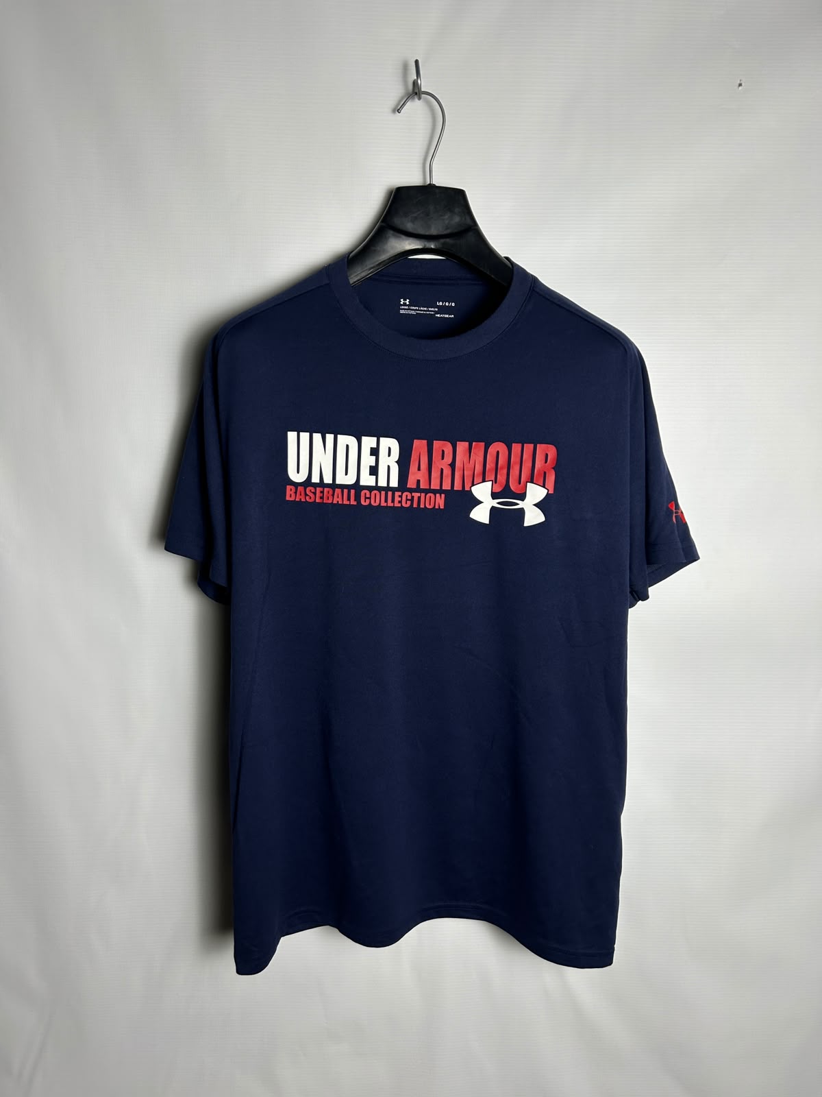 Under Armour Heat Gear Blue Round Neck - LG
