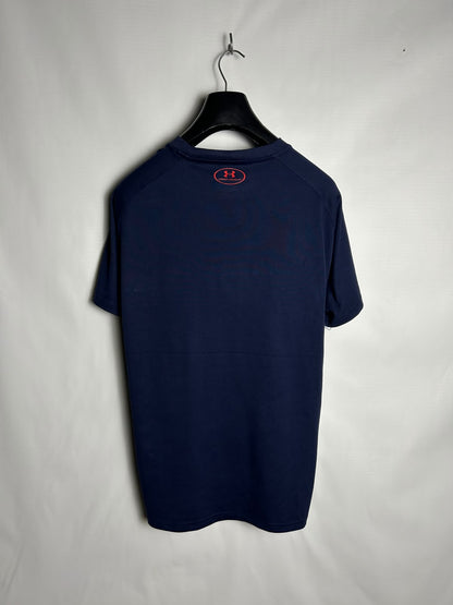 Under Armour Heat Gear Blue Round Neck - LG