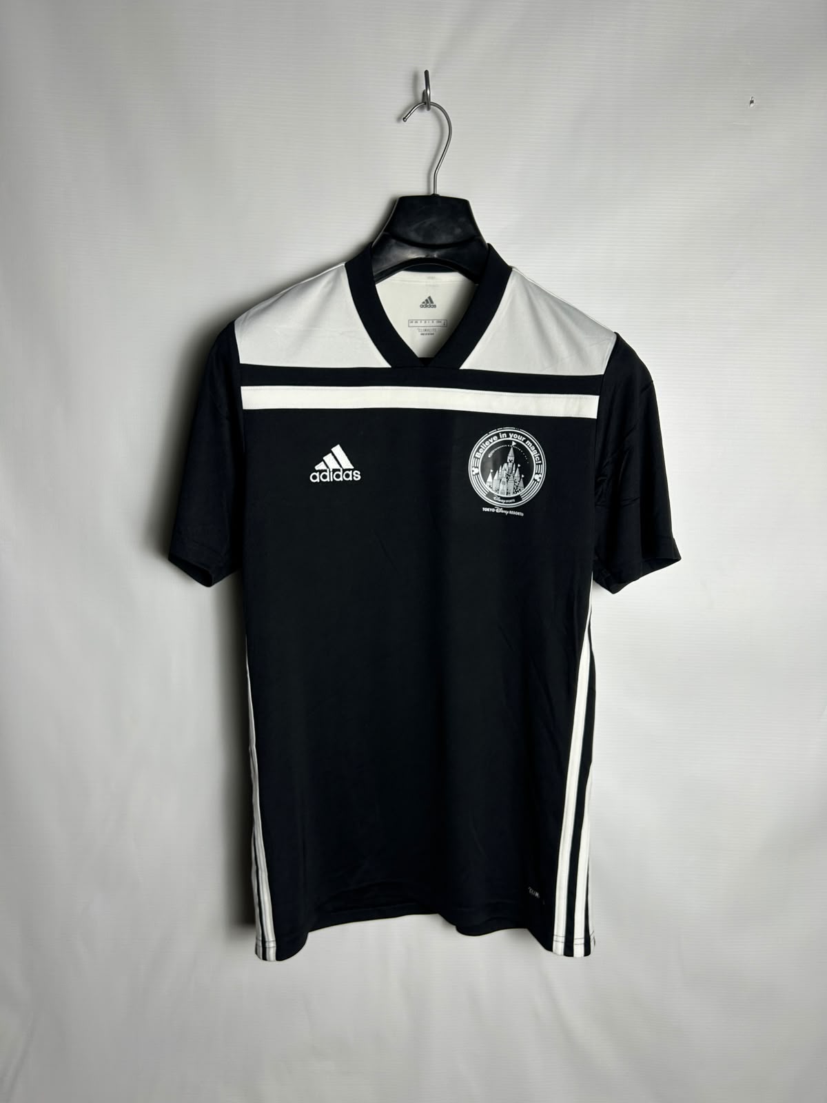Adidas Climalite White V Neck - Medium