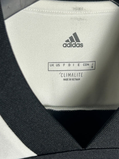 Adidas Climalite White V Neck - Medium
