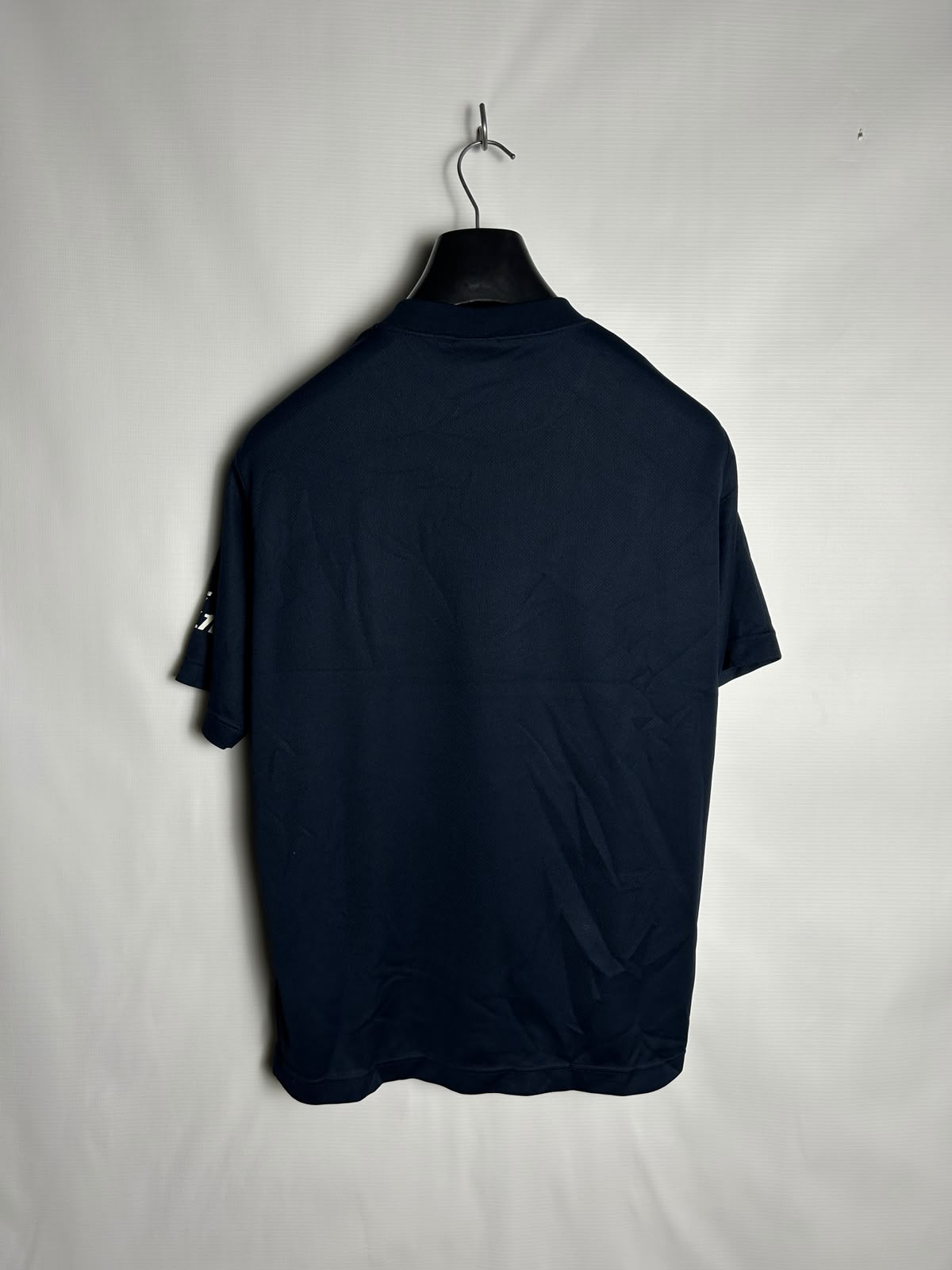 Nike Fit Dry Big Logo Blue Round Neck - Medium