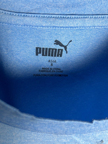 Puma Light Blue Round Neck - Small