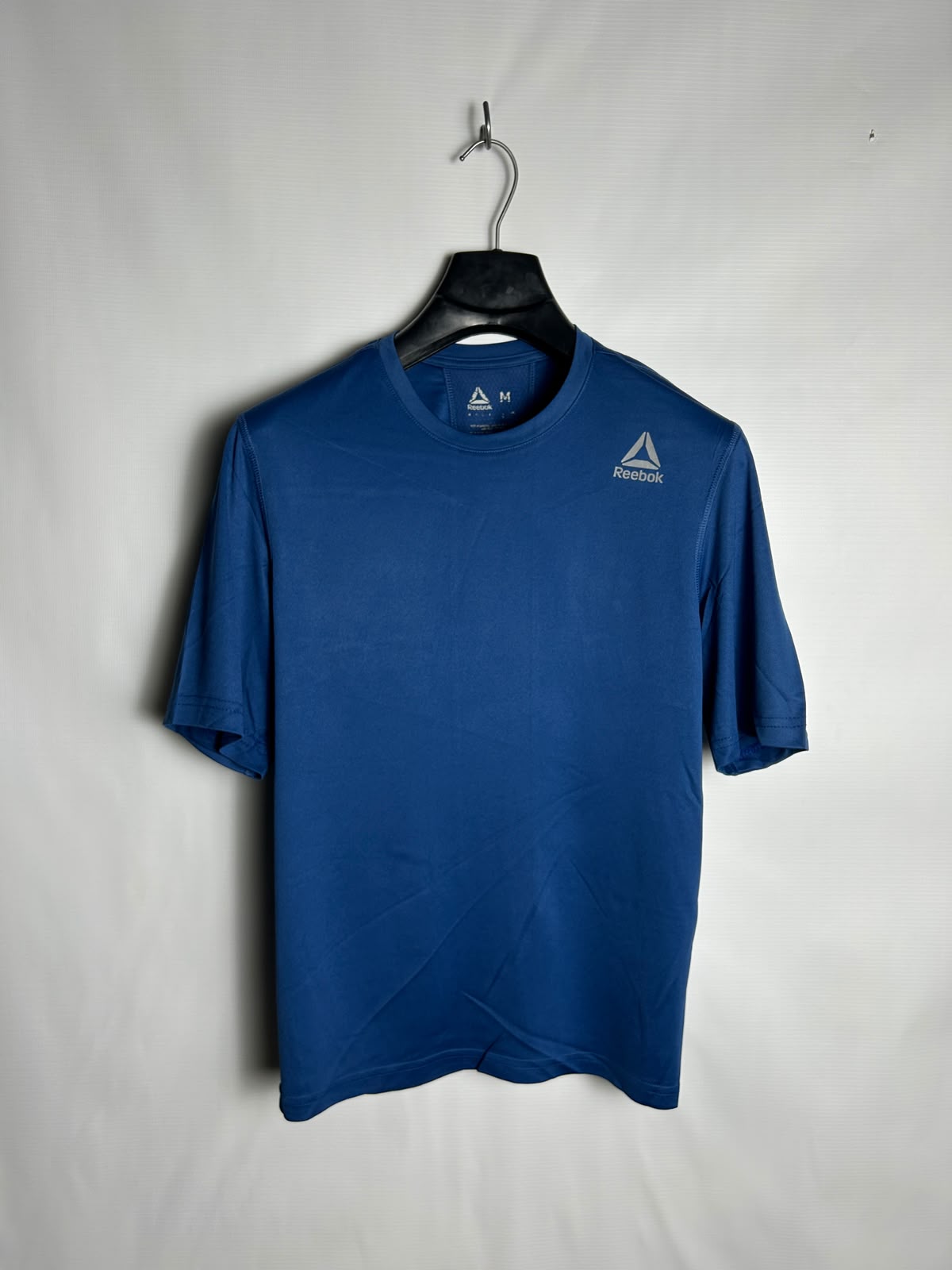 Reebok Blue Round Neck - Medium