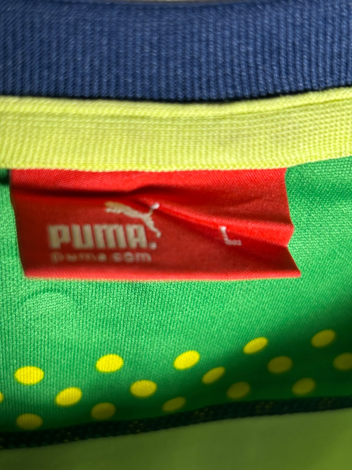 Puma Green Round Neck - Large
