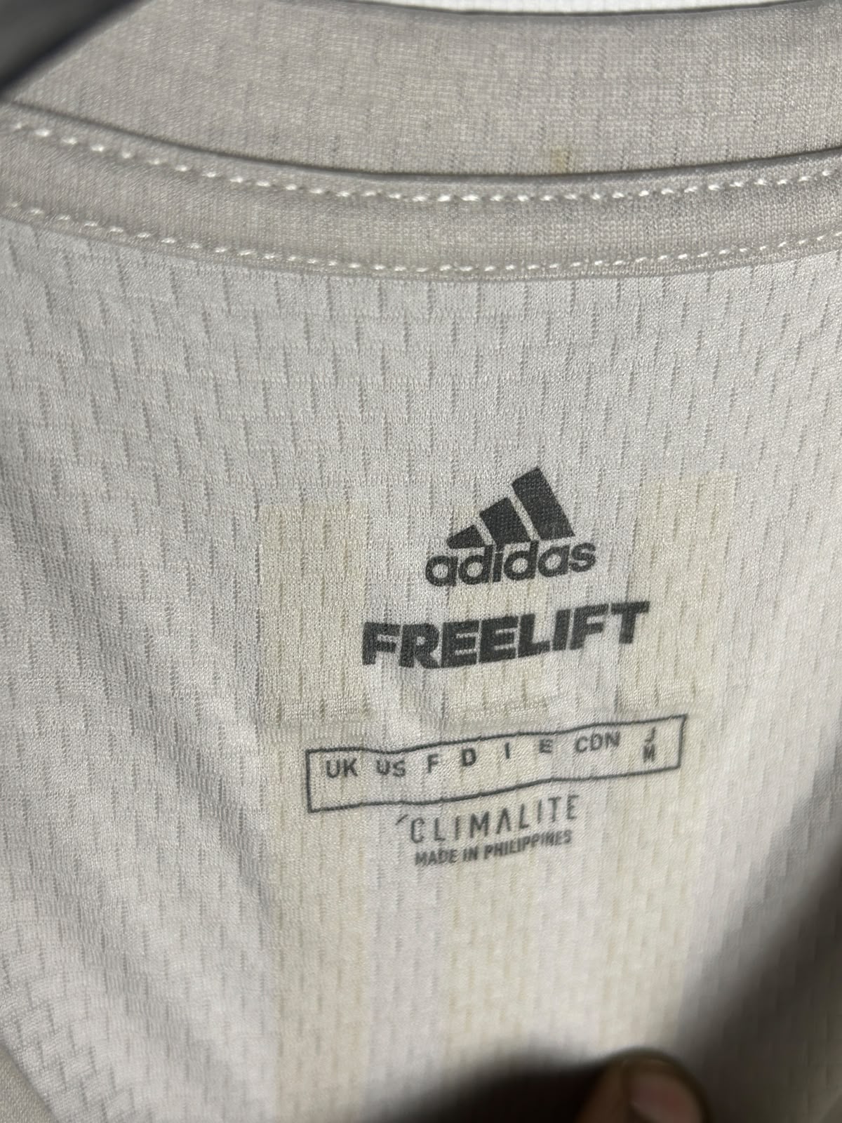 Adidas Climalite Freelift Grey Round Neck - Medium
