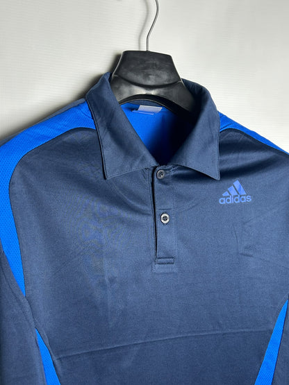 Adidas Climalite Blue Polo - Medium