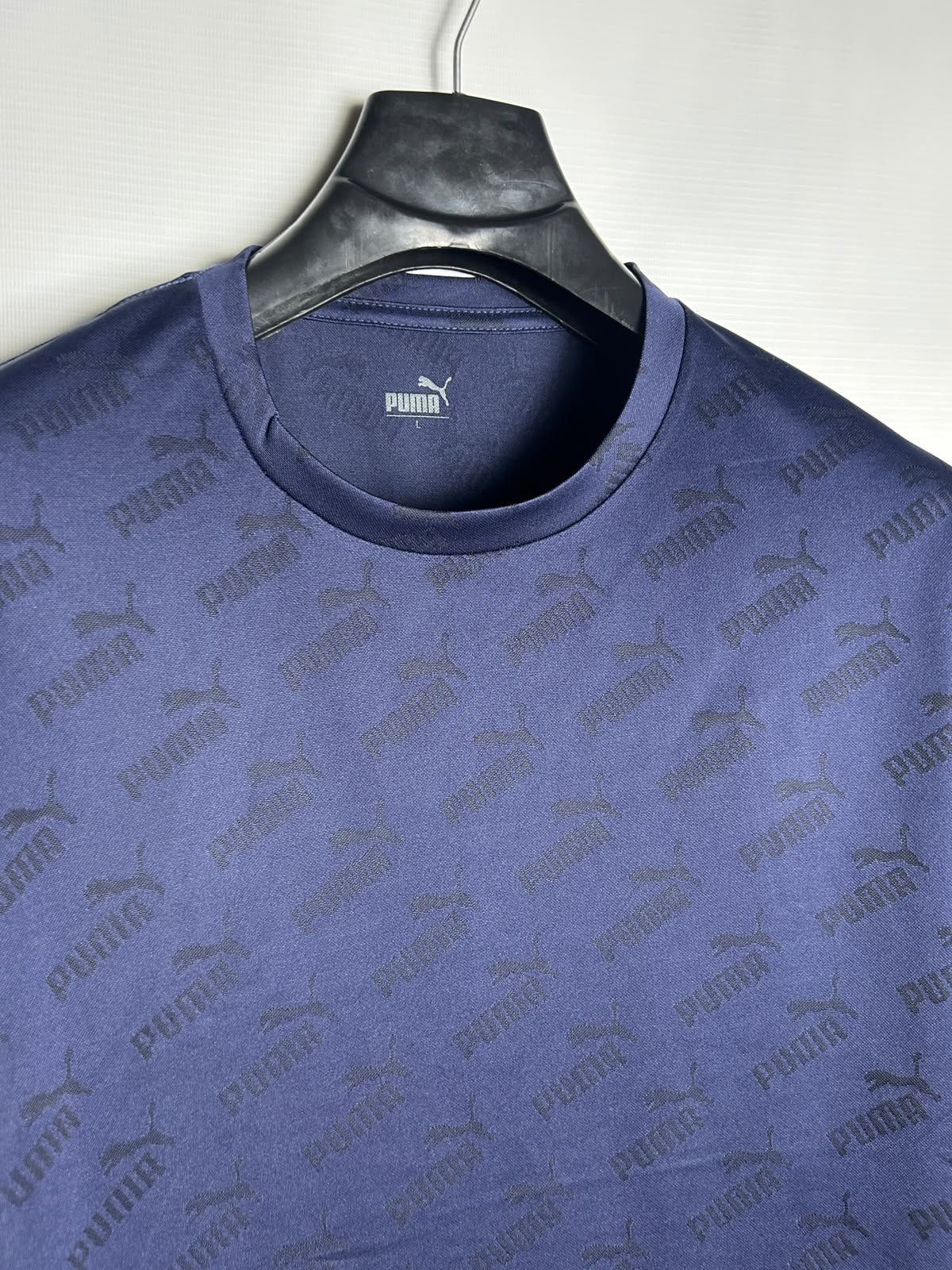 Puma Blue Round Neck - Large