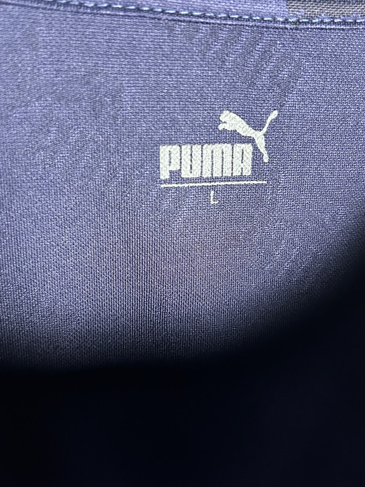 Puma Blue Round Neck - Large
