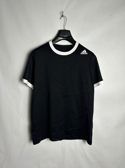 Adidas Black Round Neck - Medium
