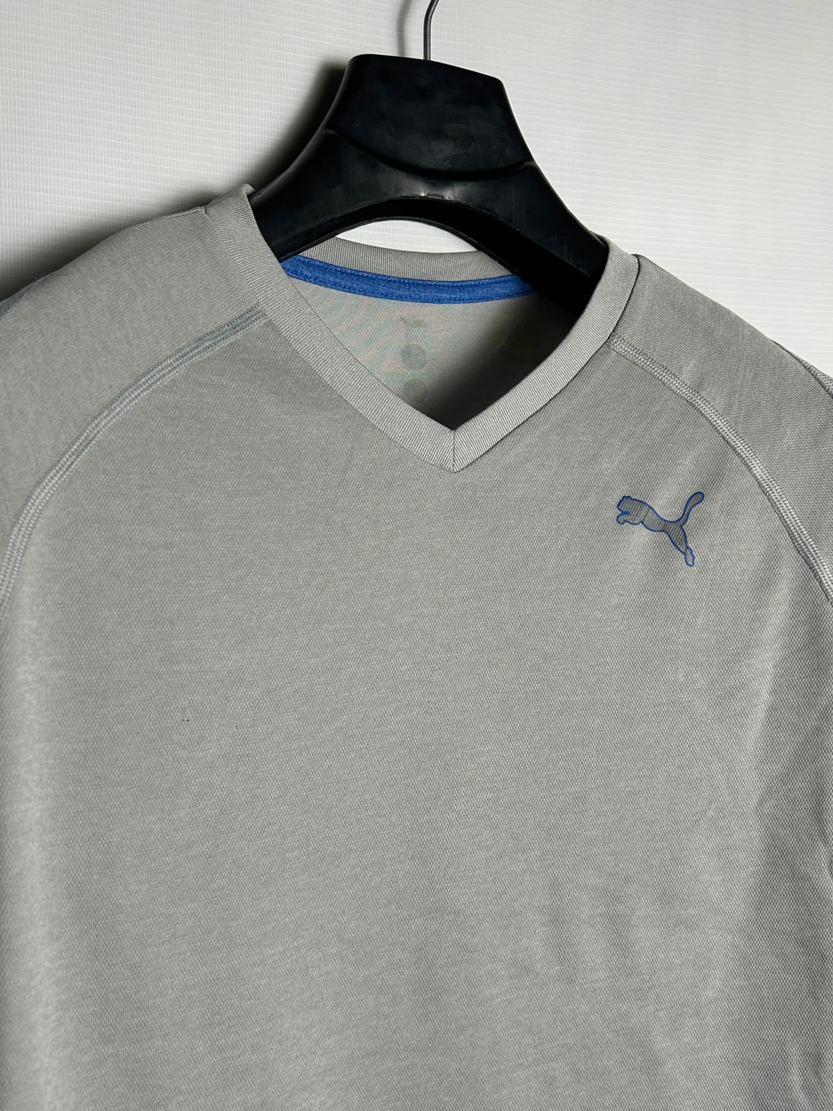 Puma Grey V Neck - Medium