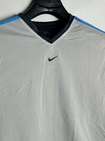 Nike Grey V Neck - Small