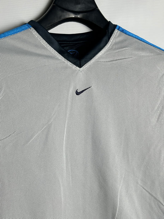 Nike Grey V Neck - Small