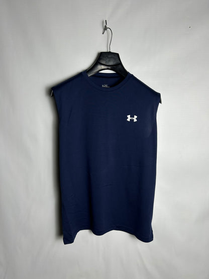 Under Armour Blue Round Neck - Medium