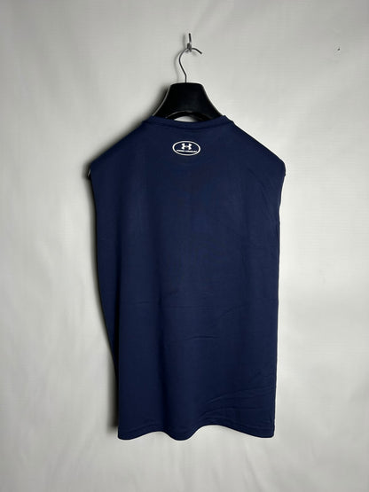 Under Armour Blue Round Neck - Medium