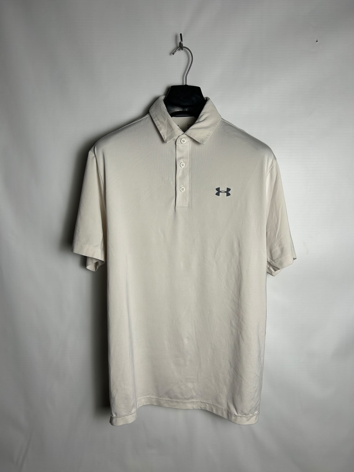 Under Armour Heat Gear White Polo - LG