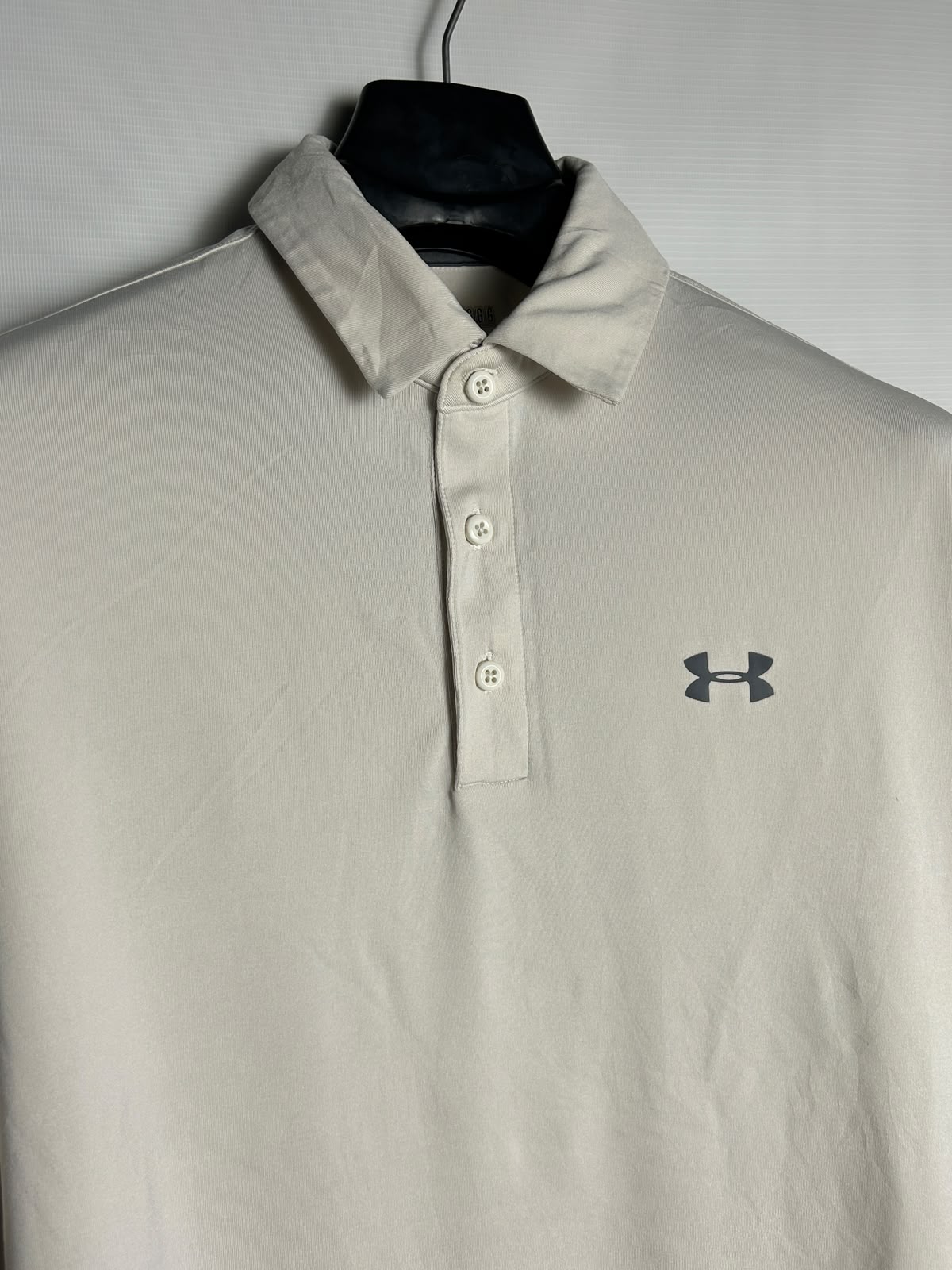 Under Armour Heat Gear White Polo - LG