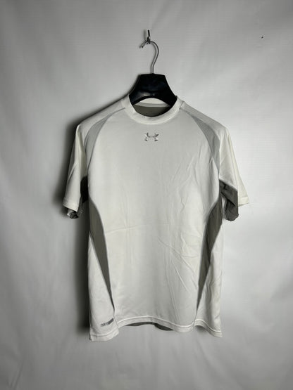 Under Armour White Round Neck - Large
