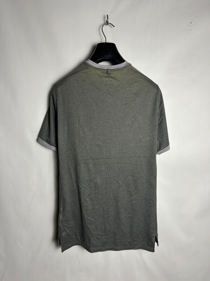 Nike Dri Fit Army Green Round Neck - Large