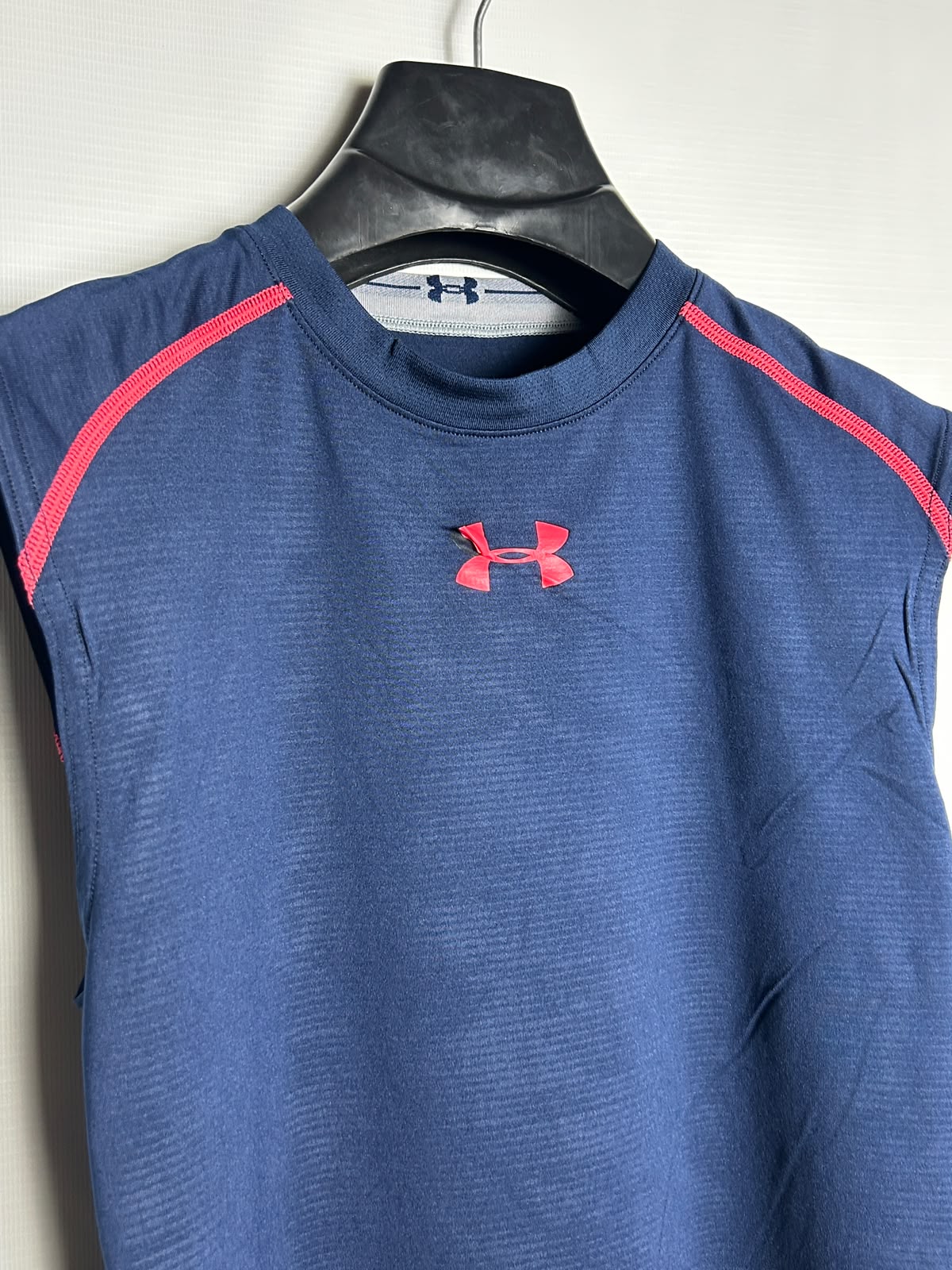 Under Armour Heat Gear Blue Round Neck - LG