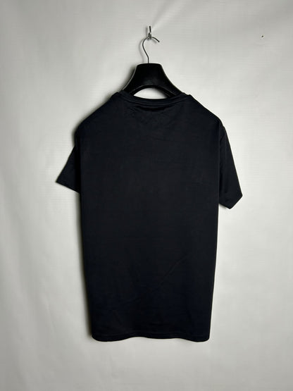 Asics Big Logo Black Round Neck - Large