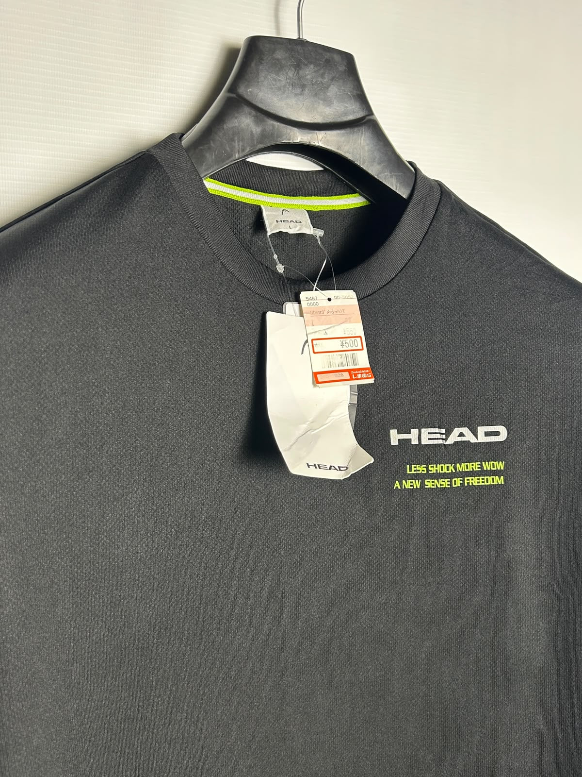 Head Black Round Neck - Large
