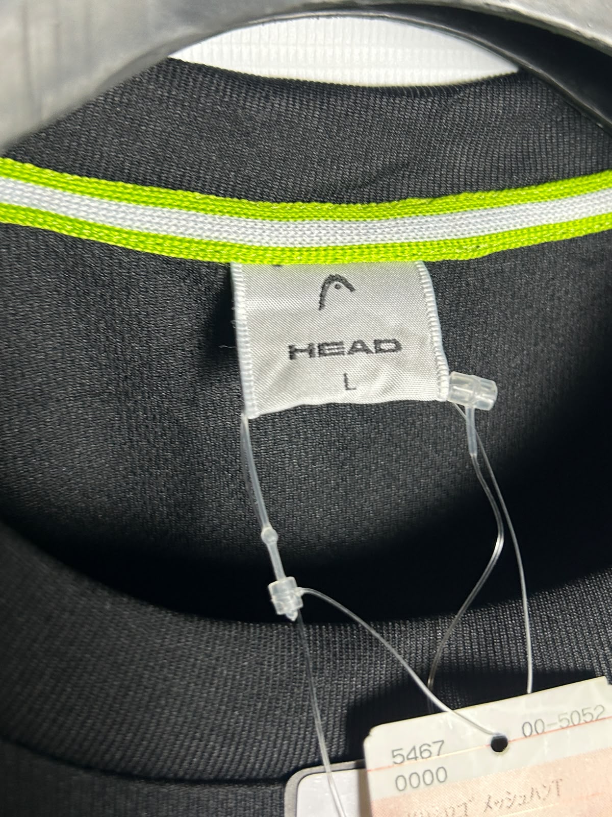 Head Black Round Neck - Large