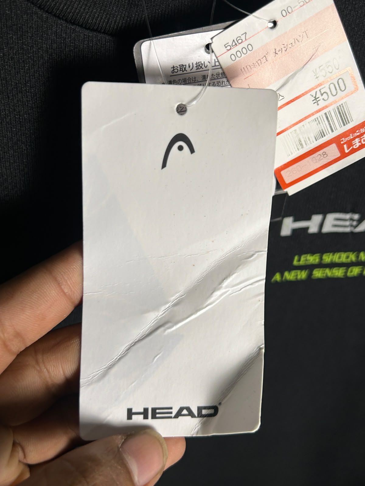 Head Black Round Neck - Large