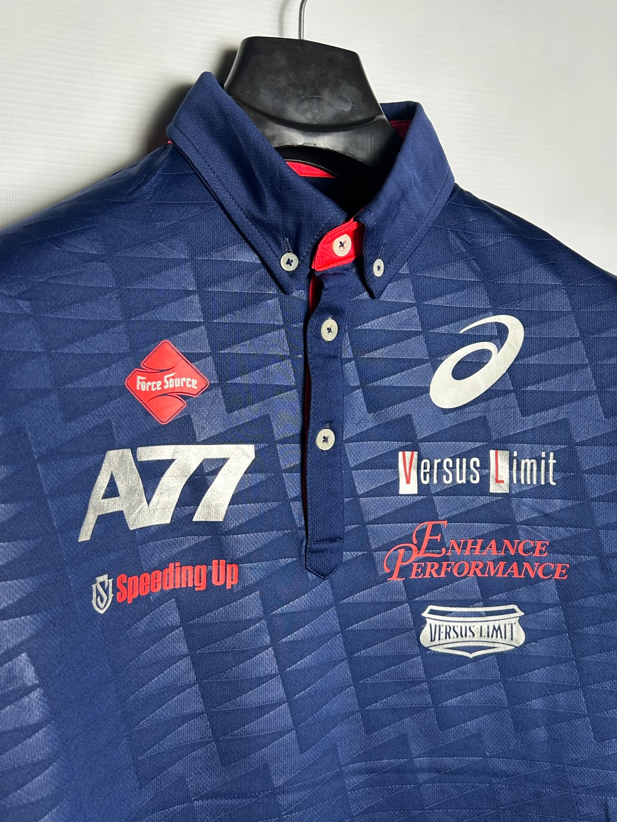 Asics Blue Polo - Large