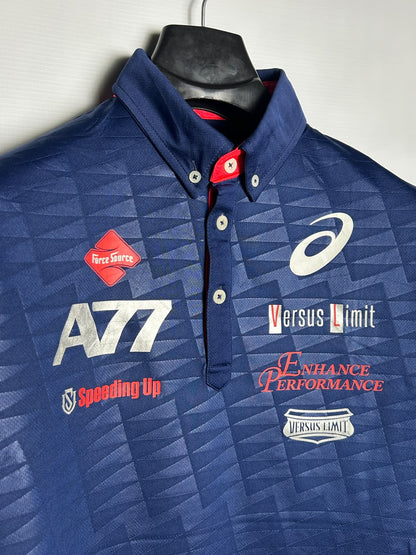 Asics Blue Polo - Large