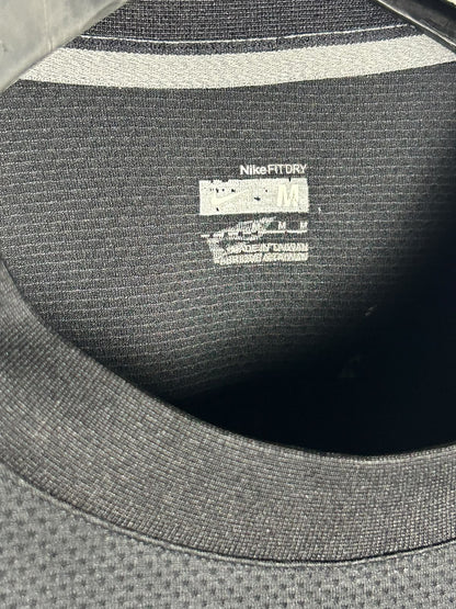 Nike Fit Dry Black Round Neck - Medium