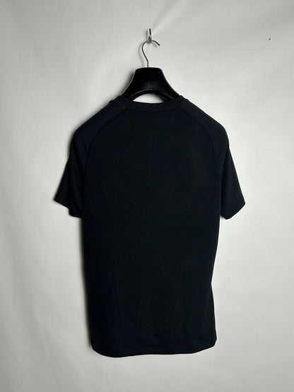Nike Fit Dry Dotted Black Round Neck - Medium