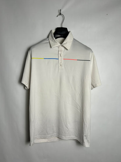 Under Armour Cold Gear White Polo - LG
