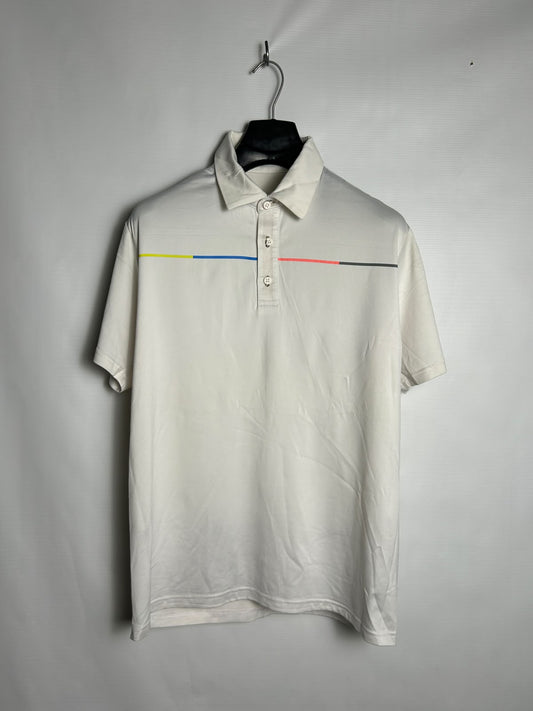 Under Armour Cold Gear White Polo - LG