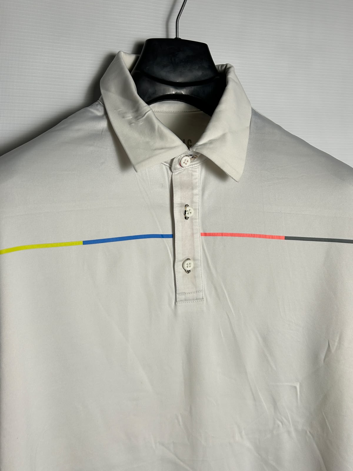 Under Armour Cold Gear White Polo - LG