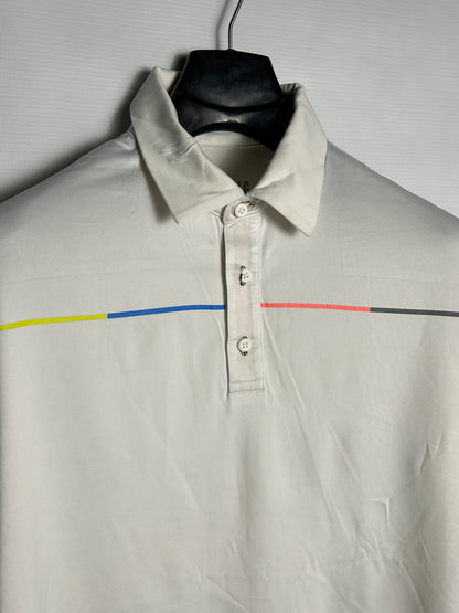 Under Armour Cold Gear White Polo - LG