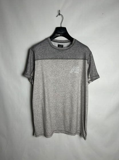 American Eagle Grey Round Neck - Large