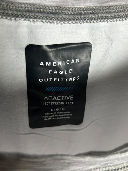 American Eagle Grey Round Neck - Large