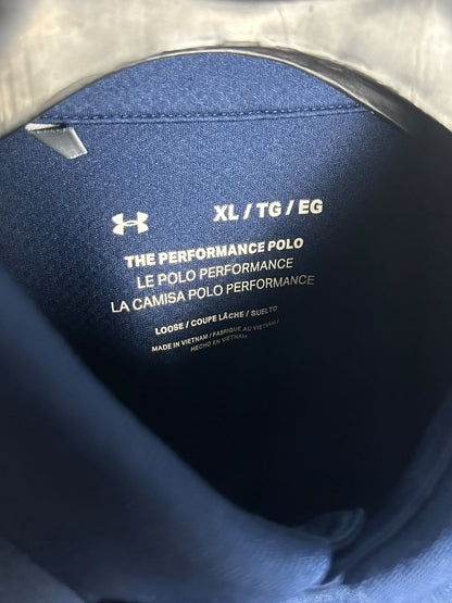 Under Armour Blue Polo - XL