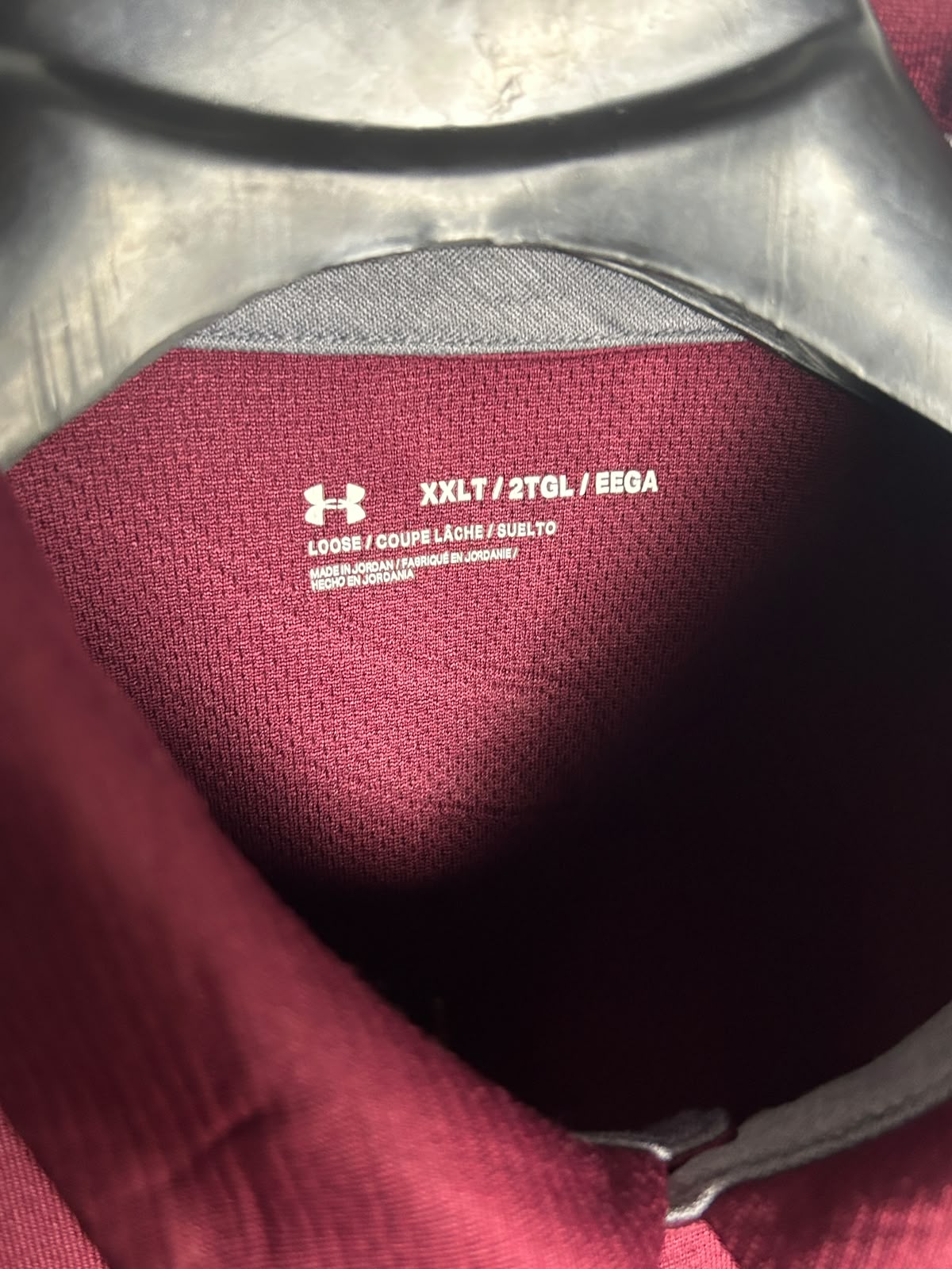 Under Armour Burgundy Polo - XXLT