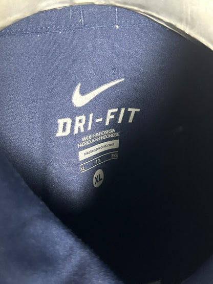 Nike Dri Fit Blue Polo - XL