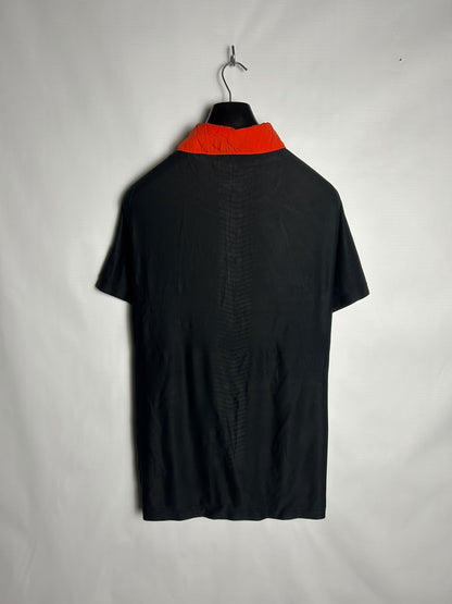 Nike Fit Dry Black With Orange Polo - Medium