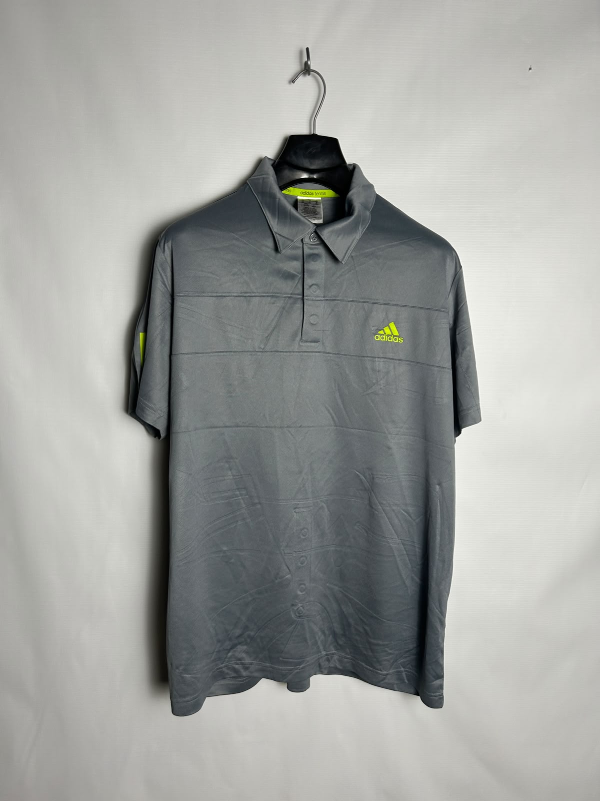 Adidas Tennis Grey Polo - XL