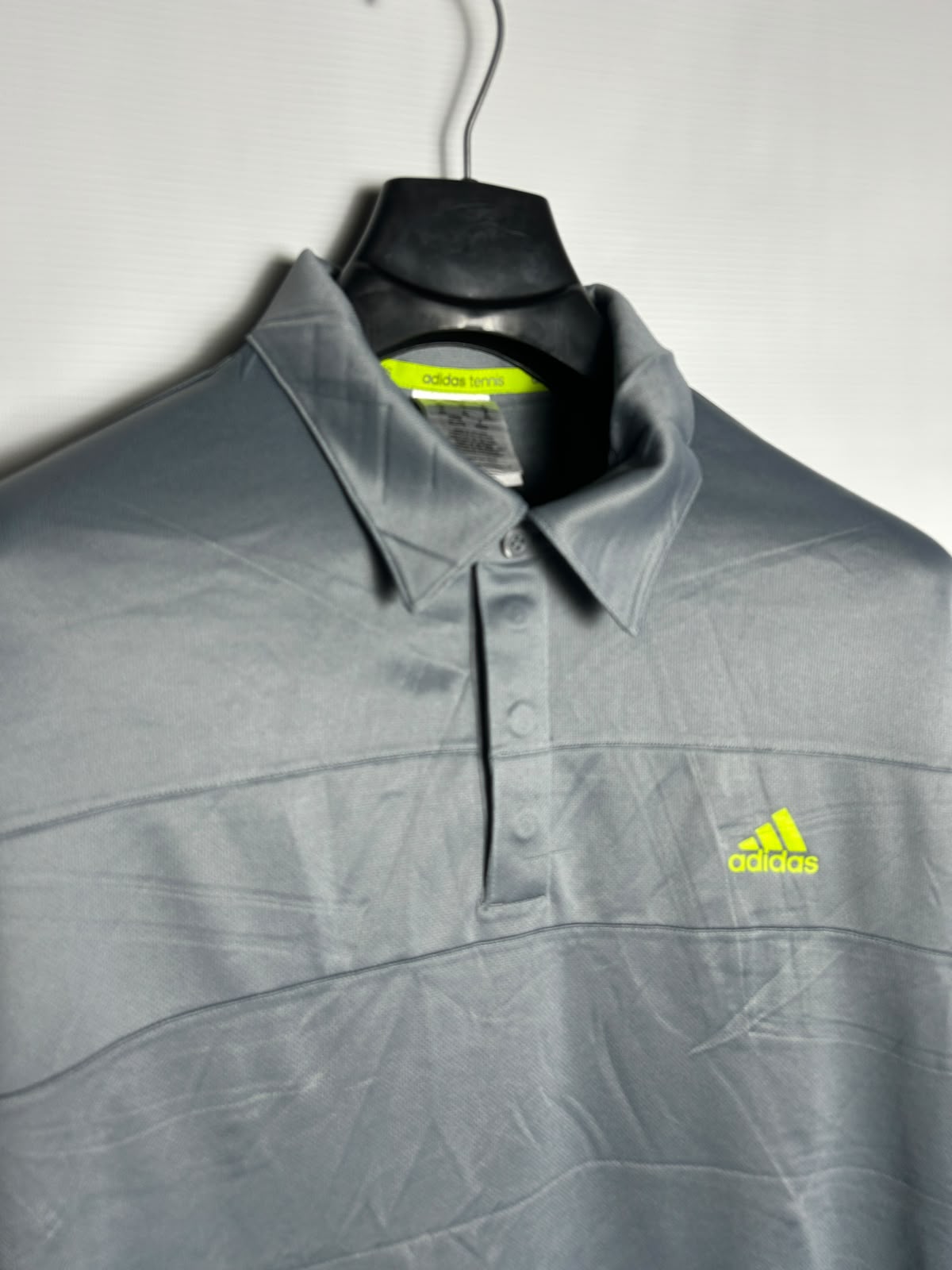 Adidas Tennis Grey Polo - XL