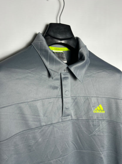 Adidas Tennis Grey Polo - XL