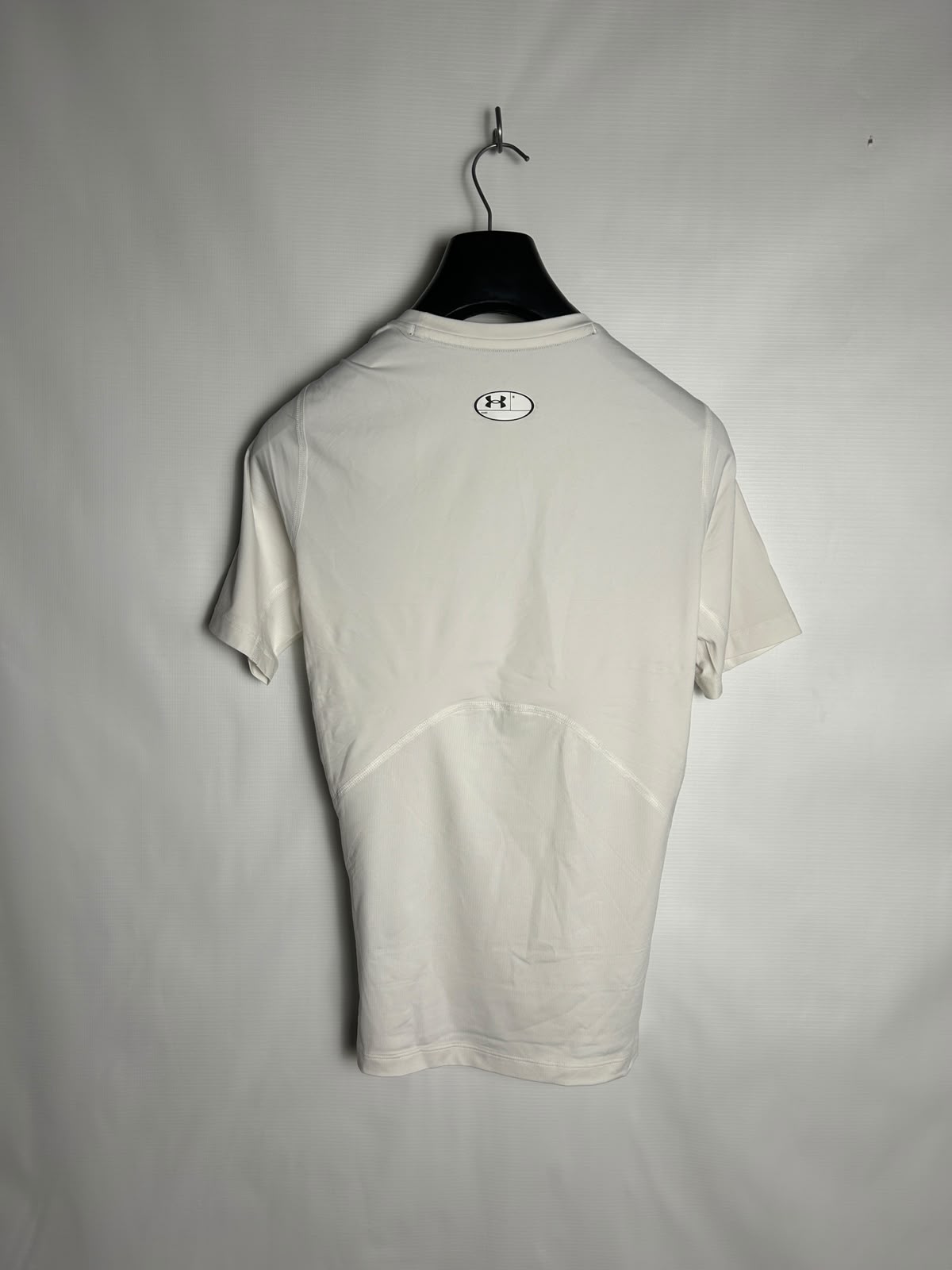 Under Armour Heat Gear White Round Neck - Large