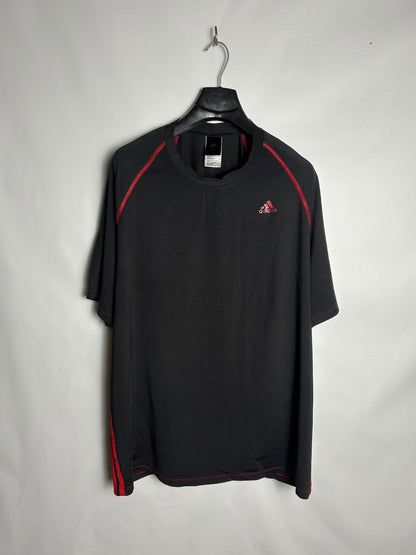 Adidas Black Round Neck - XXL