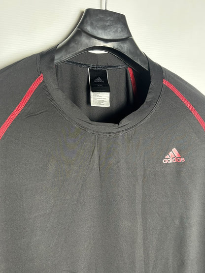 Adidas Black Round Neck - XXL