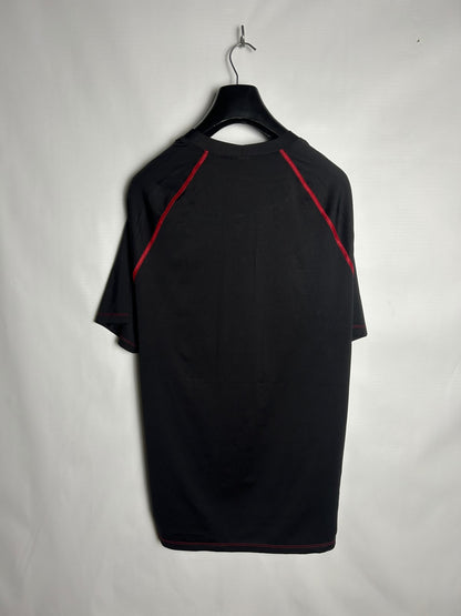 Adidas Black Round Neck - XXL